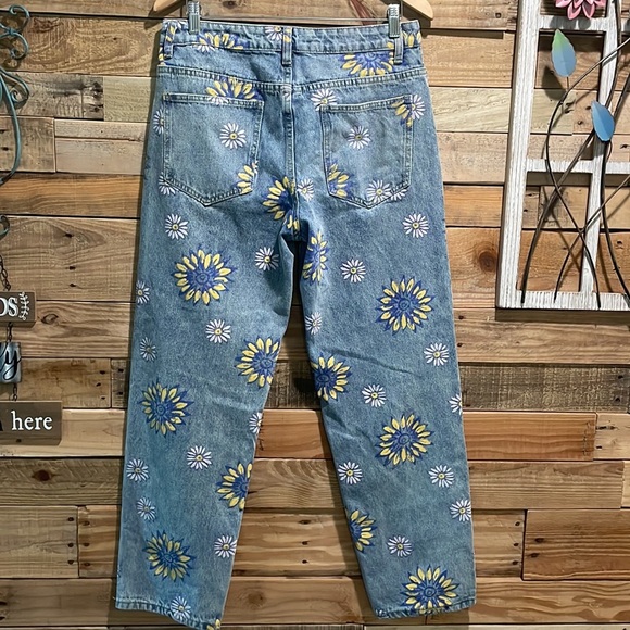 SHEIN Sunflower Straight Leg Jeans - Picture 6 of 10